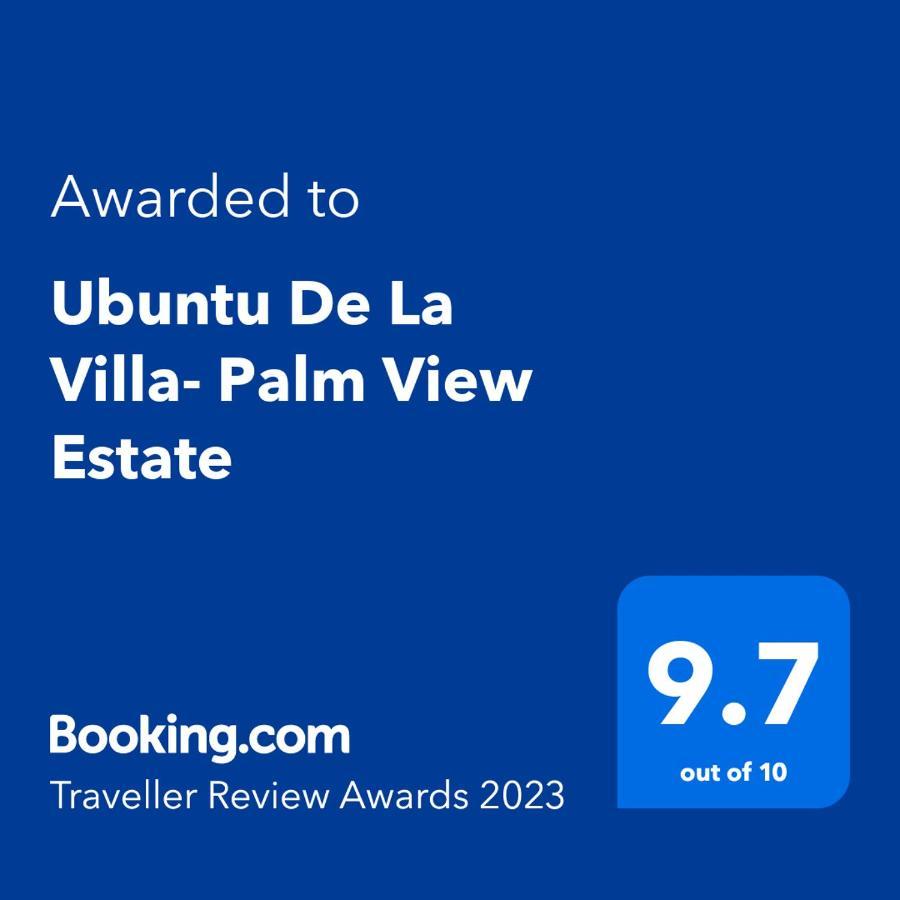 Ubuntu De La Villa- Palm View Estate Mammee Bay 외부 사진